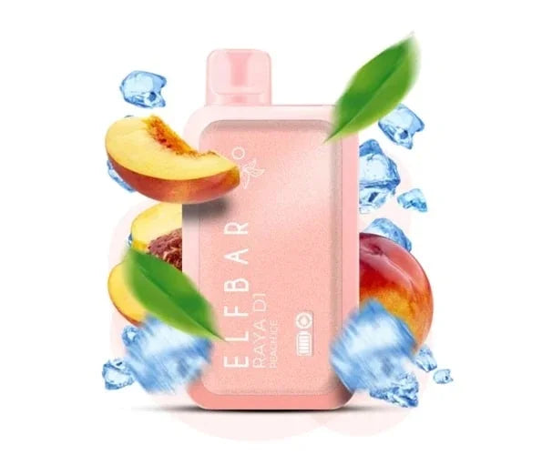 Elfbar Raya D1 – Peach Ice
