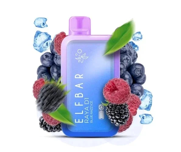 Elfbar Raya D1 – Blue Razz Ice